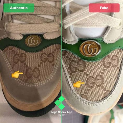 gucci shoes fake vs original|how to authenticate gucci shoes.